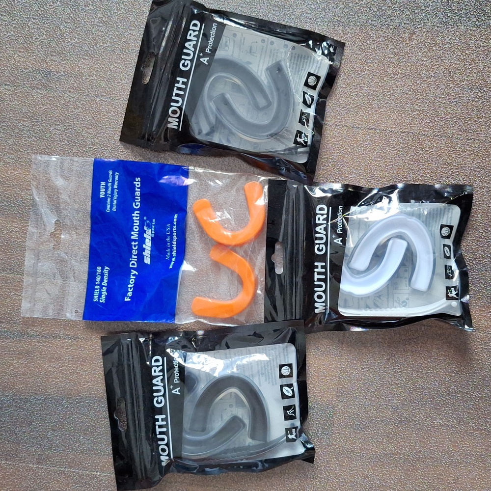 Mouth Guard Bundle 8 total mouth guards NWT